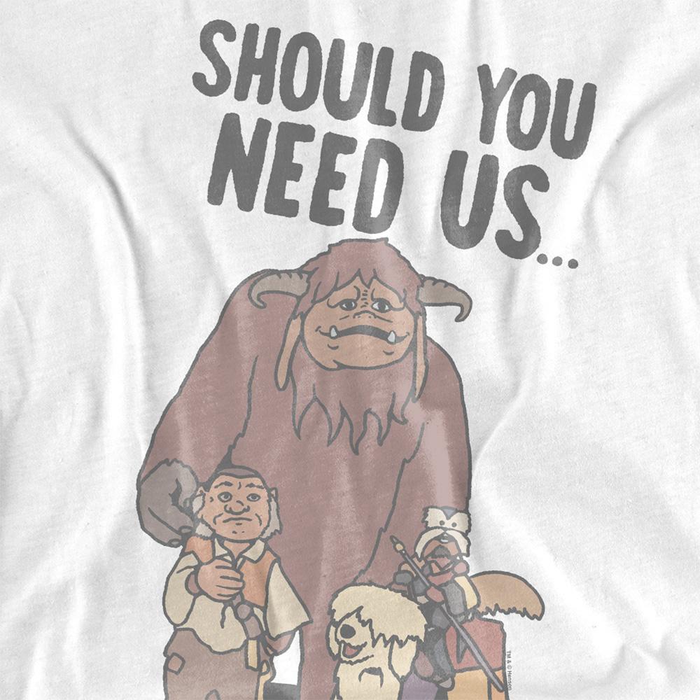 Labyrinth Unisex Adult Should You Need Us T-Shirt