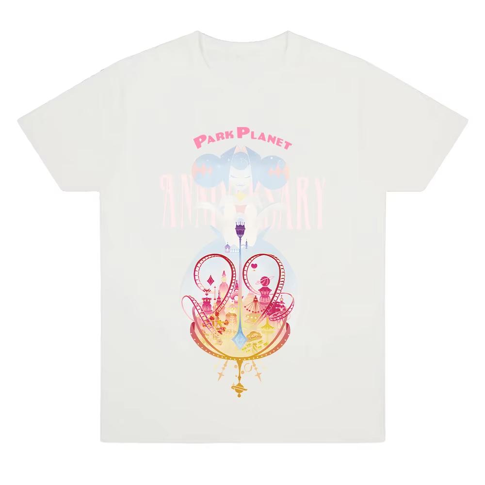 

Park Planet Anniversary TShirt Knights of Guinevere Psychological Thriller Graphic T Shirt Men Women Comfort Top Cotton Clothes XL