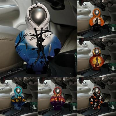 Copri Cappuccio Cambio Auto Halloween Decorazione Pomello Cambio Adatto Universale Manuale Automatico Leva Cambio Auto Decorazione Interni