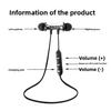 Admisitr Magnetic Headphones for Sports Bluetooth in-ear Stereo Wireless