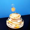 Three-Layer Track Cat Turntable: Educational Self-Entertainment Decompression Toy