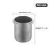 1 Stück Edelstahl-Kaffeefilter 5,8*7,2cm Weithals-Dosierbecher 58mm Espresso-Kaffee-Dosierbecher Kaffeemaschinen-Zubehör
