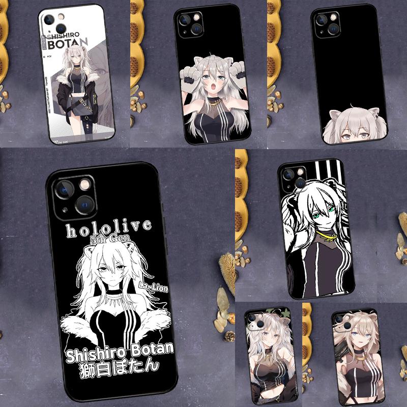 Shishiro Botan Hololive Case For Honor Magic 6 7 8 Pro Honor 400 200 70 90 Lite X8c X8b X9a X9c X9b X9d Win RT Cover