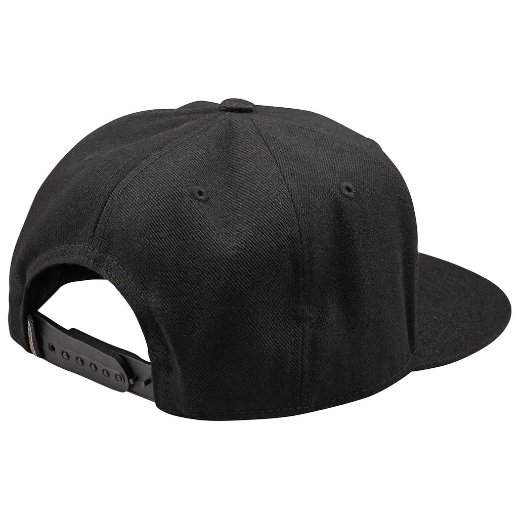RS Taichi TDA052 Signature FLAT BILL SNAPBACK SCHWARZ/SCHWARZ EINHEITSGRÖSSE