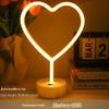 Korean Style Flamingo LED Neon Night Light - Decorative Christmas Fairy Accent with Round Base