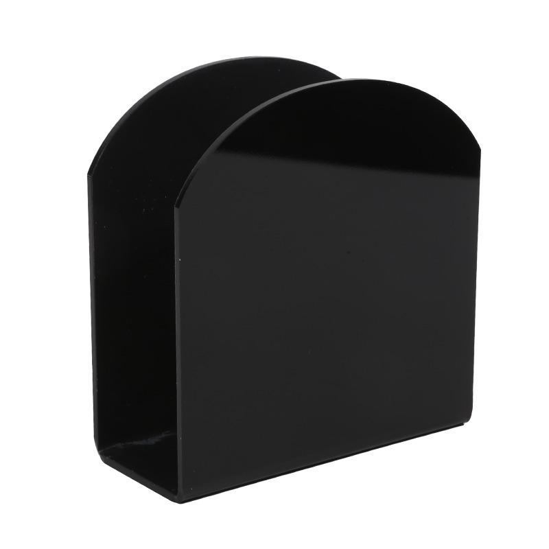 Průhledný akrylový stojan na ubrousky, dávkovač papírových kapesníků, stojan na papírové ručníky, kuchyň, restaurace, moderní design, vertikální držák