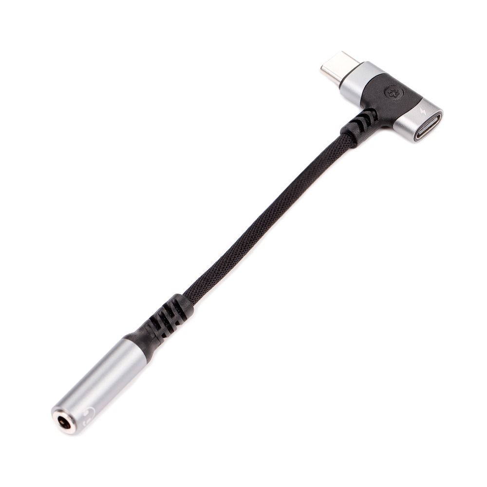 Type C To 3.5MM Jack 2 In 1 USB C Splitter High-Speed Audio Adapter Dual Port Cable  Universal