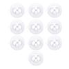 10PCS 2 Inch Claw Machine Clear Plastic Balls Vending Machine Capsules for Gachapon