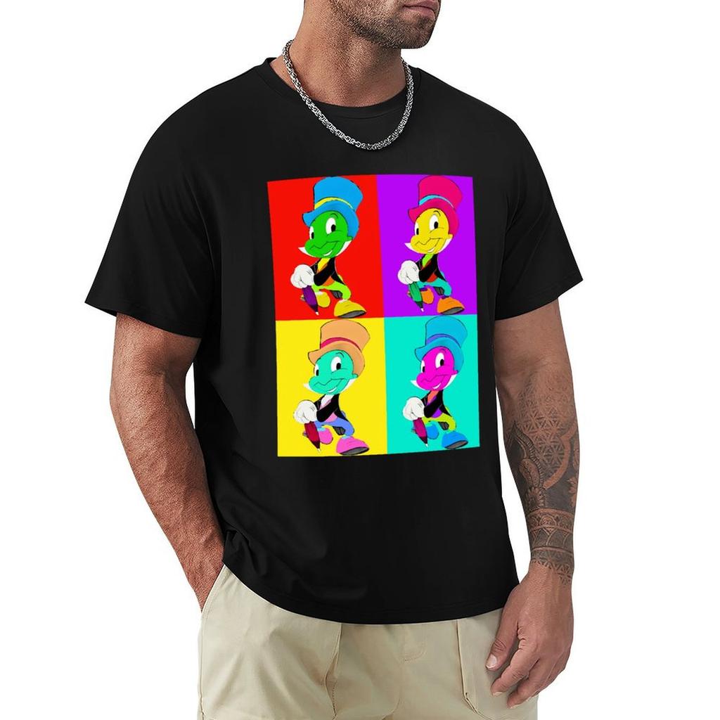 Jiminy Cricket Tshirt Basic Casual Wear Short Sleeve Top