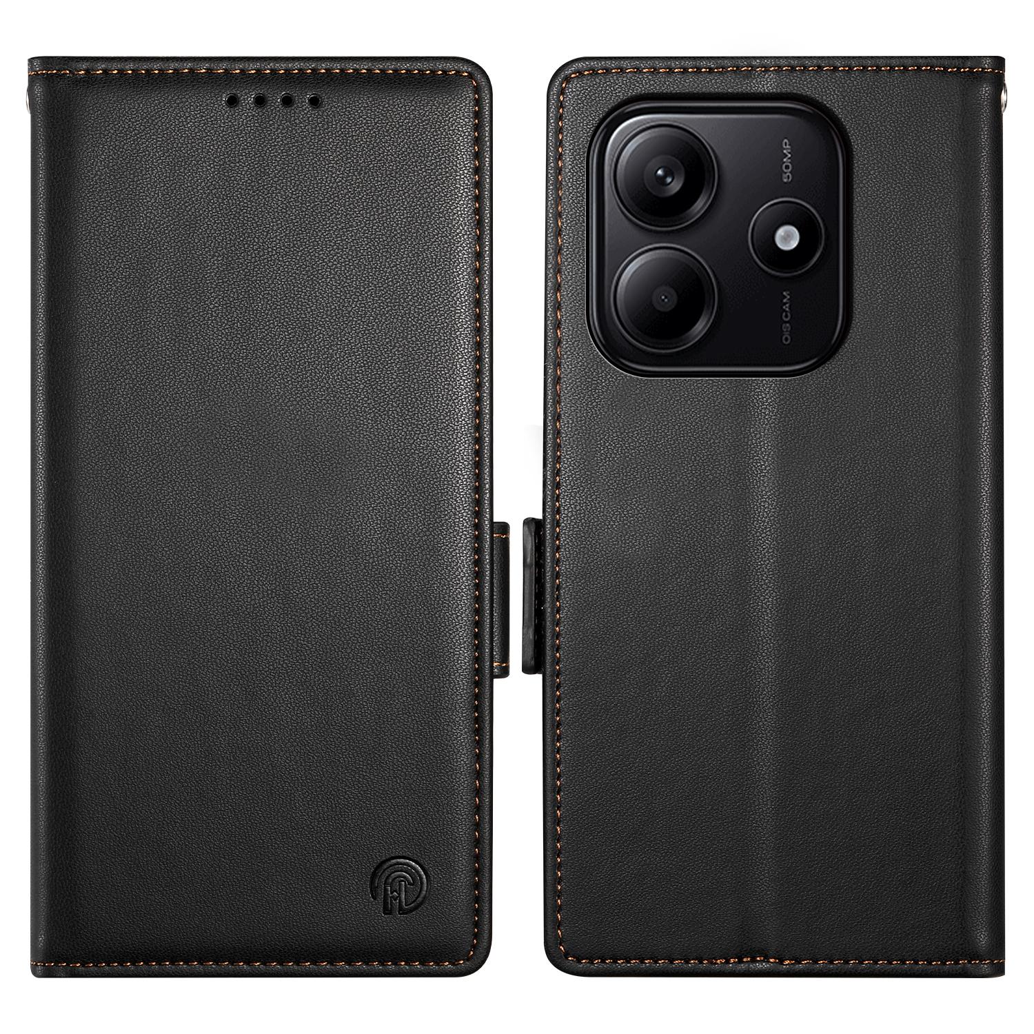 

DF-010 Чехол-подставка для Xiaomi Redmi Note 14 5G, кошелек из ПУ кожи, чехол для телефона A