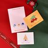 10pcs Handwriting Merry Christmas Greeting Cards Invitation Blank Paper Cards  Festivital Gifts