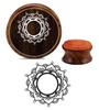 Printtoo Card Making Wooden Rubber Stamp Round Floral Mandala Pattern Scrap-booking Stamps-2