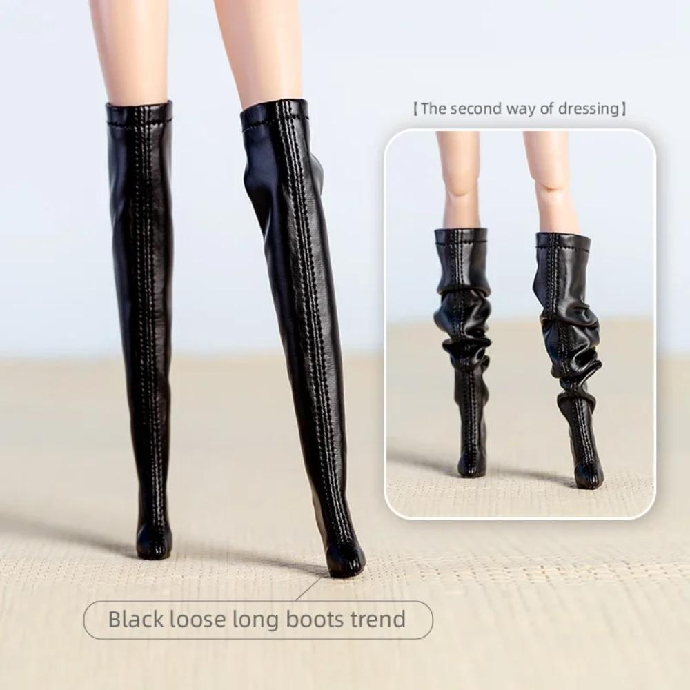 32cm Supermodel Doll High Heels Ankle Boot 1/6 BJD Shoes Accessories Wearable Princess Girl Doll Shoes DIY Toys Collector