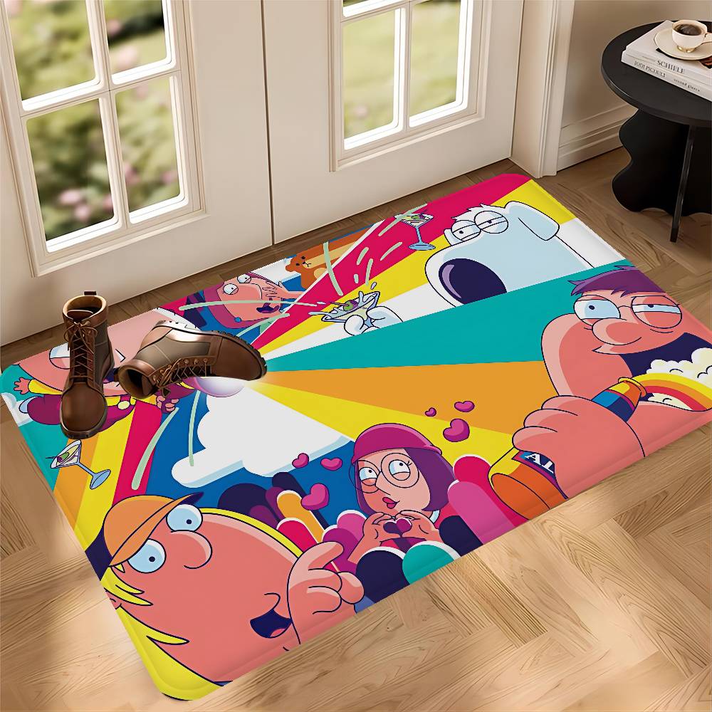 Aile G-Guy P-Peter Griffin Paspas İskandinav Tarzı Yatak Odası Oturma Odası Paspası Ev Balkon Kaymaz Alfombra