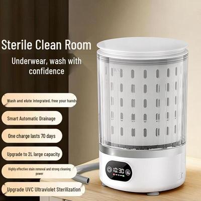 ZISIZ Portable Wireless Mini Washing Machine