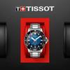 Tissot Men's Seastar 2000 Professional Watch with Blue Dial and Bracelet, T1206071104101, Officially Imported
