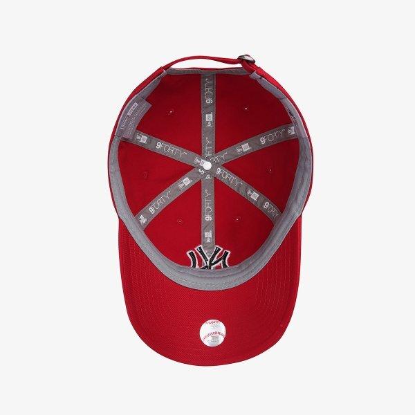 New Era New York Yankees Basic Outline Unstructured Ball Cap Scarlet 15216771