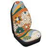 Car Seat Cover Four Seasons Universal Halloween Skull Print Decoration Car Seat Cover Front Row