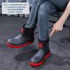 Fashion New Men's Rain Boots Outdoor Short Tube Sports Shoes Fishing Non-slip Work Garden Rubber Shoes Water Kitchen Ankle Shoes