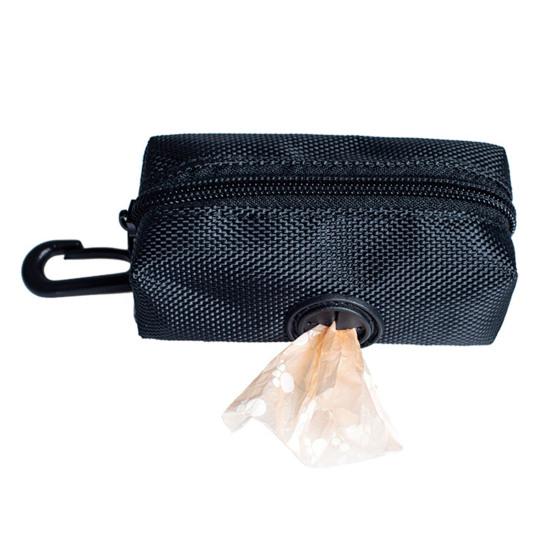 Waste Bag Dispenser Zipper Closure Compact Size Waterproof Large Capacity Hook Design