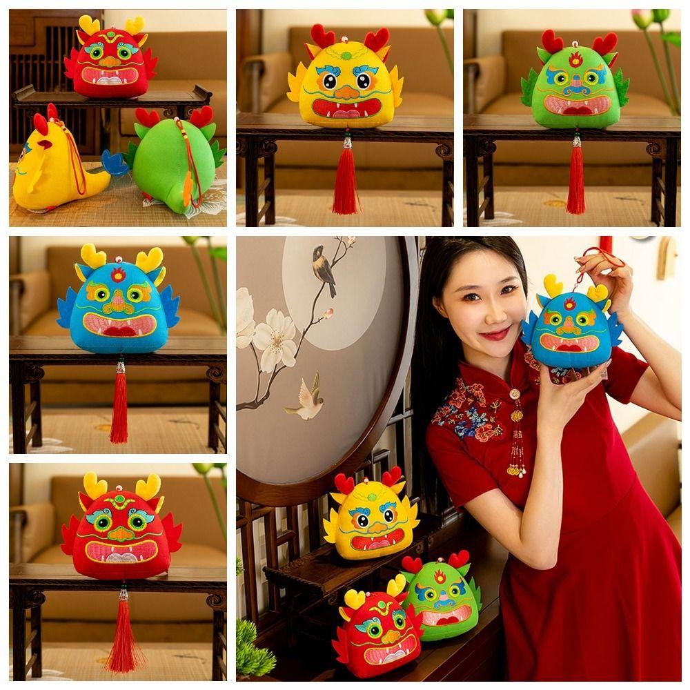 

Soft Dragon Plush Pendant Stuffed Dragon Mascot Plushies Doll Children