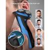 Rasoir Électrique pour Homme Rasoir à Têtes Rotatives avec Tondeuse Barbe de Précision IPX7 Rasoir à Sec et Humide avec Verrouill