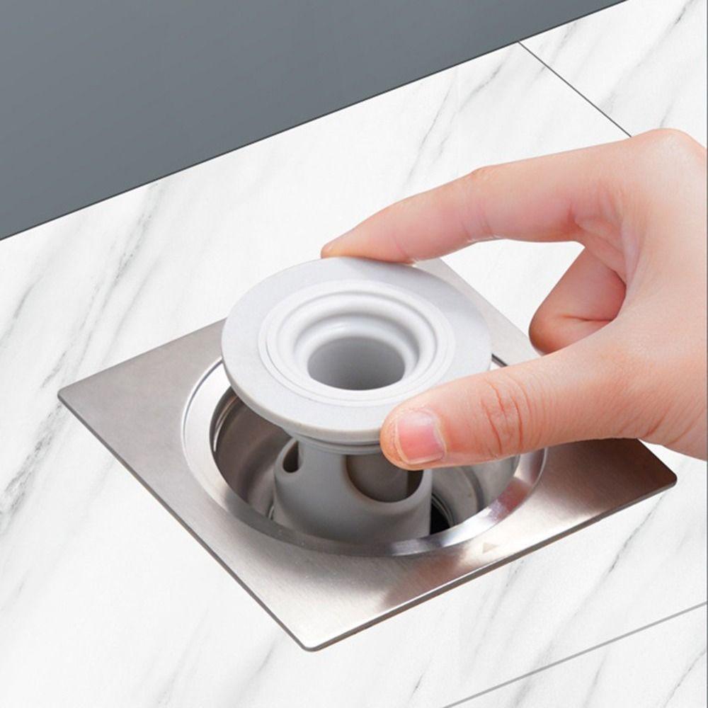 Anti-odor Shower Floor Drain Core Anti-clogging Drain Filter Plug  for Bathroom Toilet