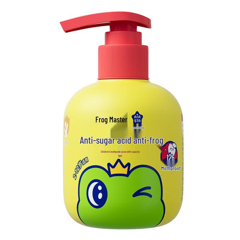 

Детская фторидная зубная паста-помпа «Принц-лягушка» (3-12 лет)