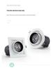 Adjustable Stretchable LED Spotlight for Living Room or Shop Downlighting
