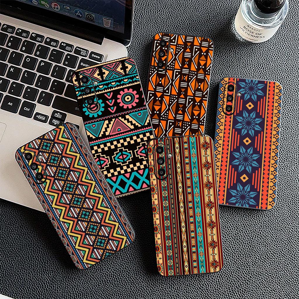 Design African Wax Print Phone Cover for Motorola Moto G86 G14 G35 G34 G45 G55 G64 G75 G85 G24 G15 G54 G57 Power Soft Case