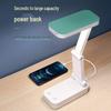 Rechargeable Foldable Table Lamp for Student Dorms - Portable, Adjustable, Ideal for Studying and Reading
