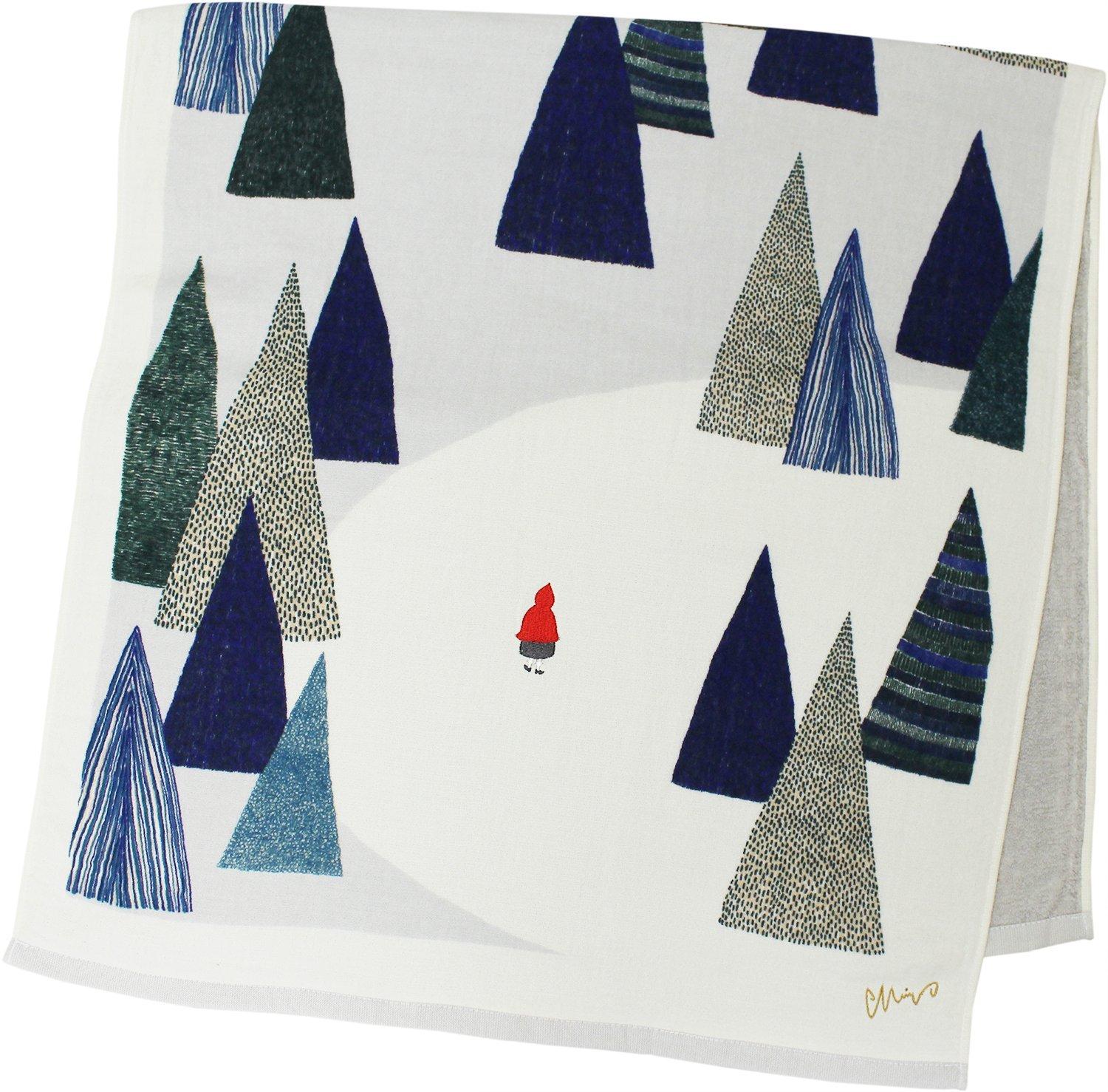 

Кусунокибаши Монори Морита МиВ Красная Шапочка Банное полотенце Темно-синее 60 х 120 см A-64786-11-KON