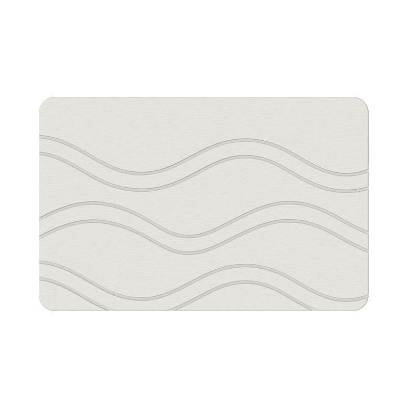 Premium Non-Slip Diatomaceous Earth Bath Mat: Absorbent, Durable, Dirt-Resistant for Bathroom and Toilet