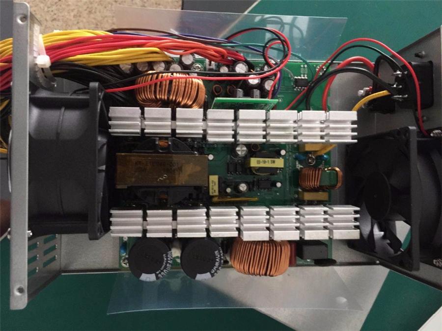 2000W 190-265V Portable Computer Mining Power Supply ATX Fit For 8 Graphics Card Eth Coin