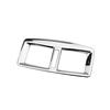 Rear Seat Air Vent Decoration Trim for Peugeot 3008 2014 2015 Car Interior Air Outlet Frame Decor Sticker Car Styling Acc