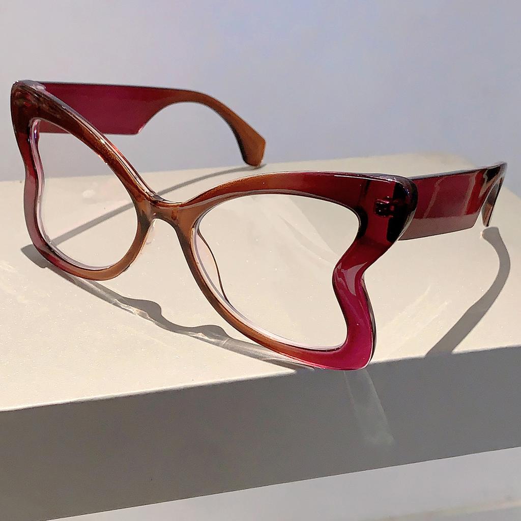 Oversized Butterfly Shape Sunglasses  New Arrival Stylish Vintage Multicolor Shades Trendy Brand Design Women Eyewear