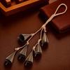 Hanging Witch Bell Wind Chime Decorative Metal Ornament for Door Window Balcony Living Room Protection Atmosphere Decor