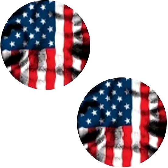 2 PCS Beast Eyes Decals, 3D Stereo Eyes Light Stickers, Round Eyes Light Decal, Wrangler Accessories Eyes Modification, Cool Car Body Decoration