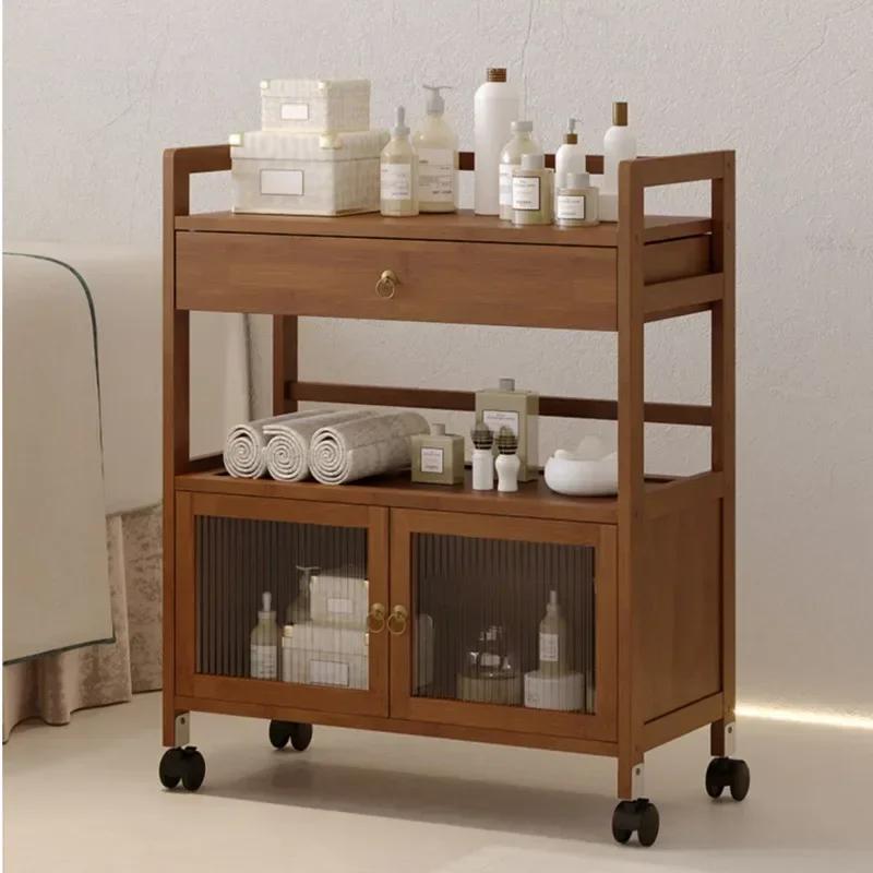 Spa Auxiliary Cart Hairdressing Furniture  Beauty Salon Rolling Aesthetic Reception Dressing Tray Cleaning Professional Hotel