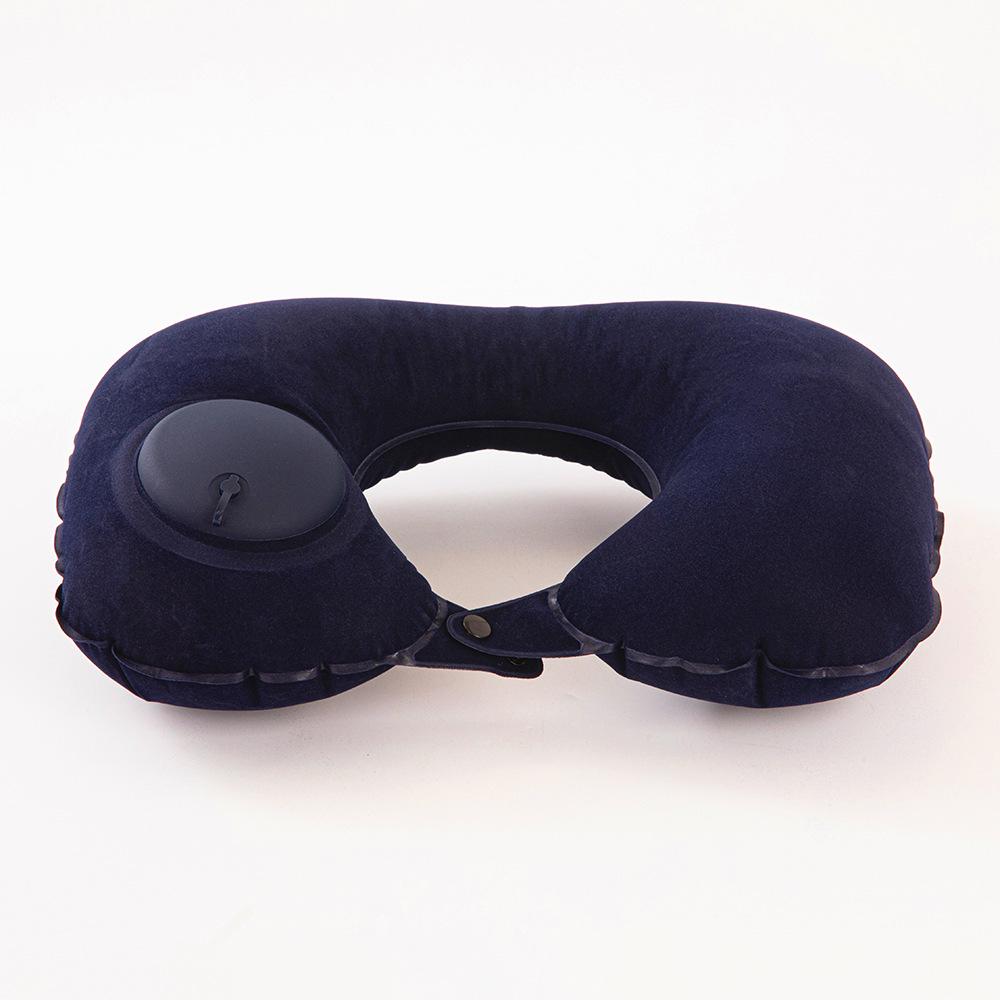 Milk Silk Inflatable U-Shaped Neck Pillow for Travel