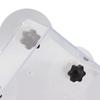 Window Bird Feeder Detachable Tray Transparent Durable Lightweight Birds Feeders with 3 Strong Suction Cups for Home 