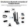 1300Mbps Bluetooth 5.4 WiFi  Adapter Dual Band 2.4G/5Ghz Wireless Network Card 4-Antenna Wireless Receiver For PC/Laptop Driver Free