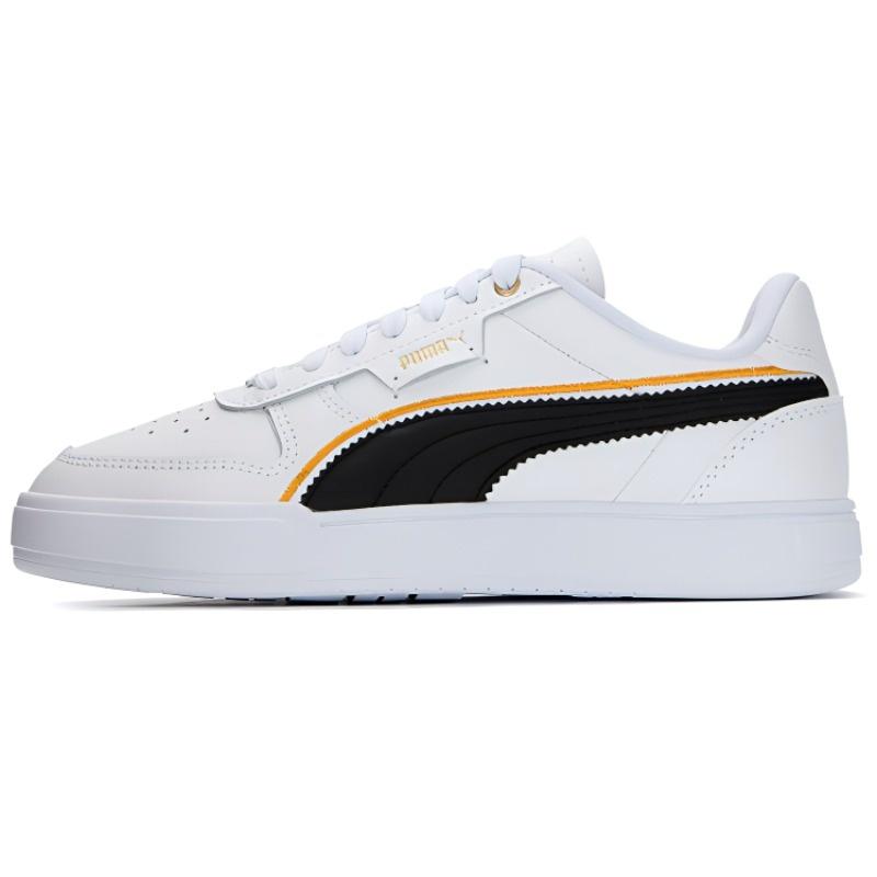 PUMA Caven Dime FC White Black Gold Men s 386380-01 EU 35.5