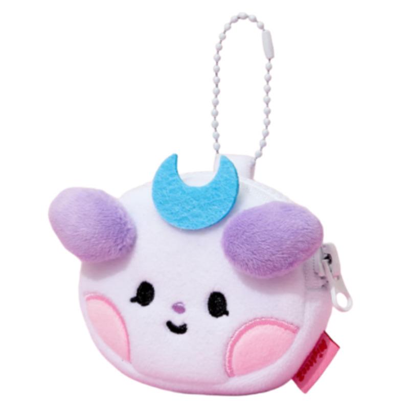 Mighteez Mini Face Pouch – Cute Character Zip Bag