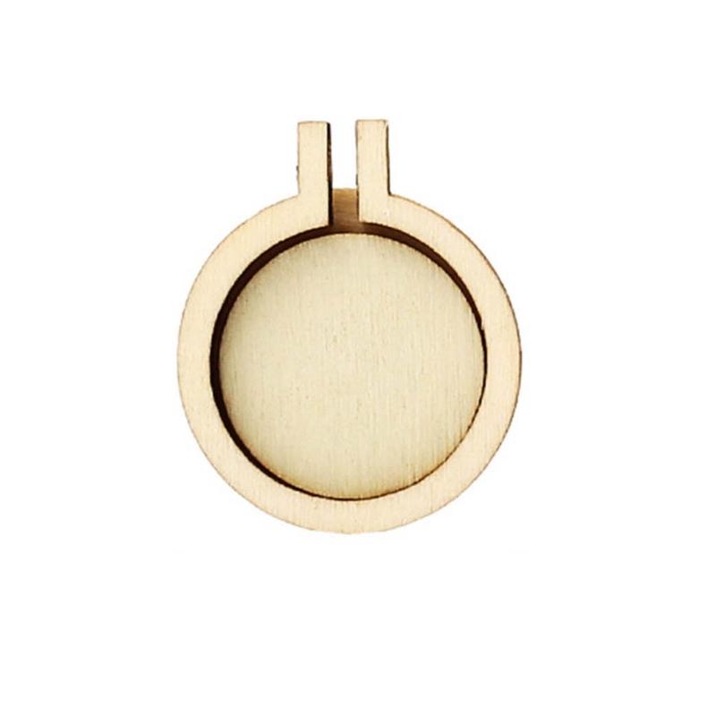Mini Embroidery Hoop Rings for Different Kinds of Crafts Needle Art Fabric Paint