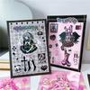 Korean Cute Maid Devil Angel Girl Stickers Scrapbooking DIY Album Decoration Sticker Aesthetic Personalized Kawaii Stationery