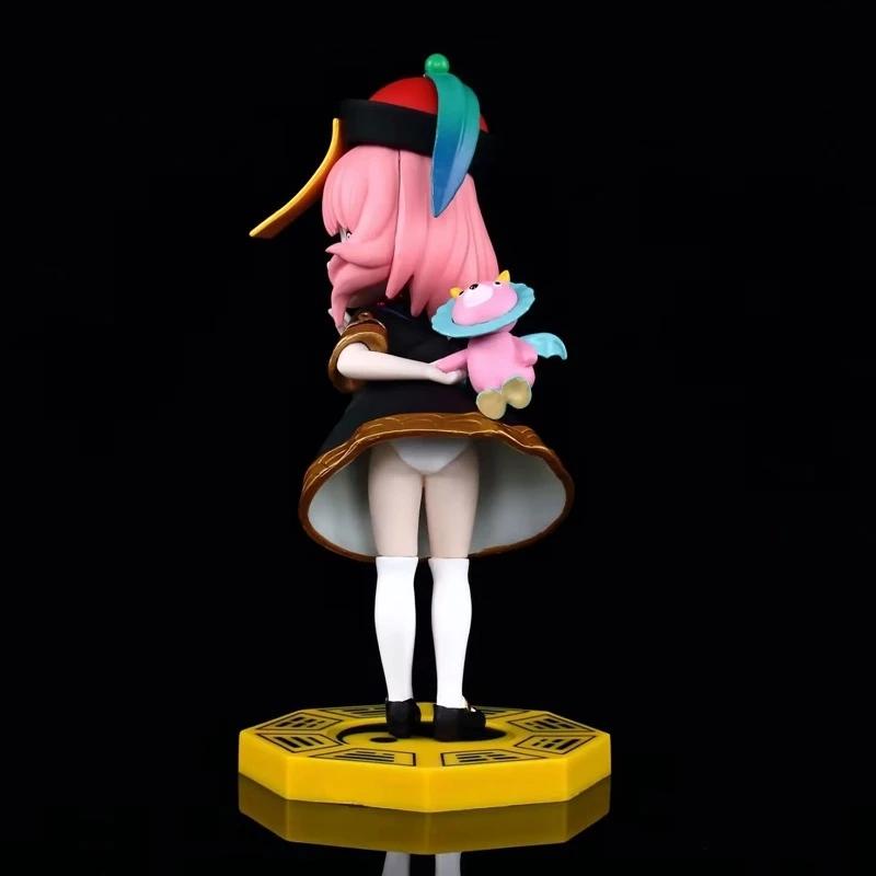 16.5cm SPY×FAMILY Anime Figure Anya Forger Action Figure SPY FAMILY Block Calendar Anya Forger Figurine Collectible Model Doll Toy