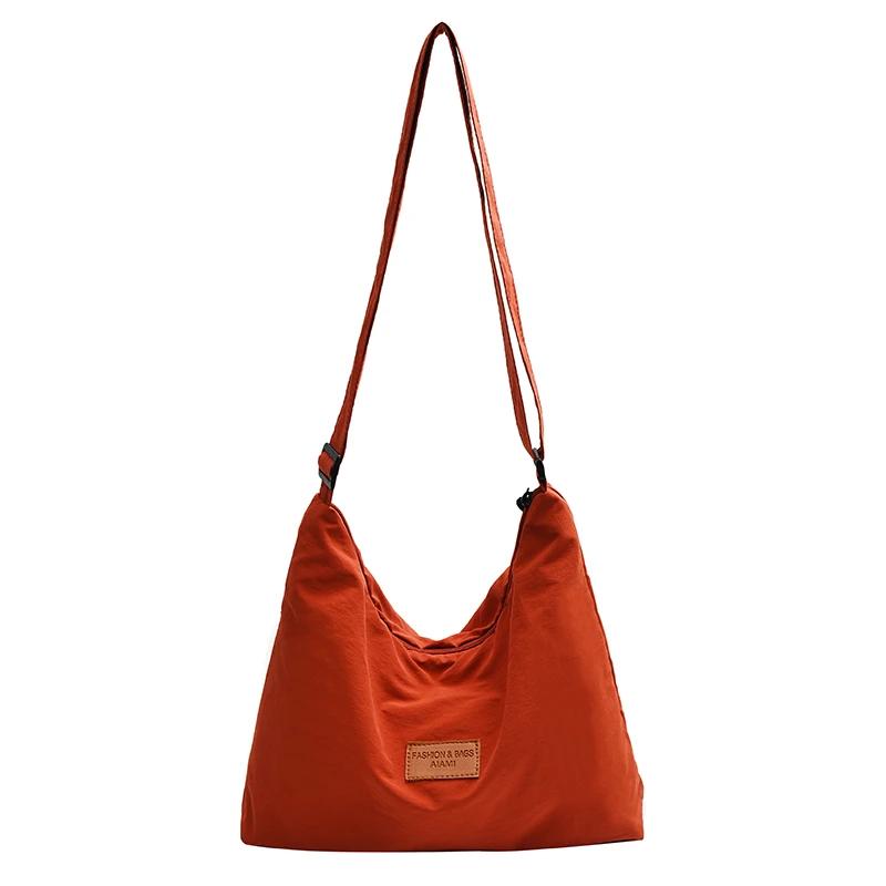 

Сумка через плечо с застежкой-молнией мягкая сумка через плечо из композитной ткани простая дизайнерская сумка высокого качества новый продукт мода