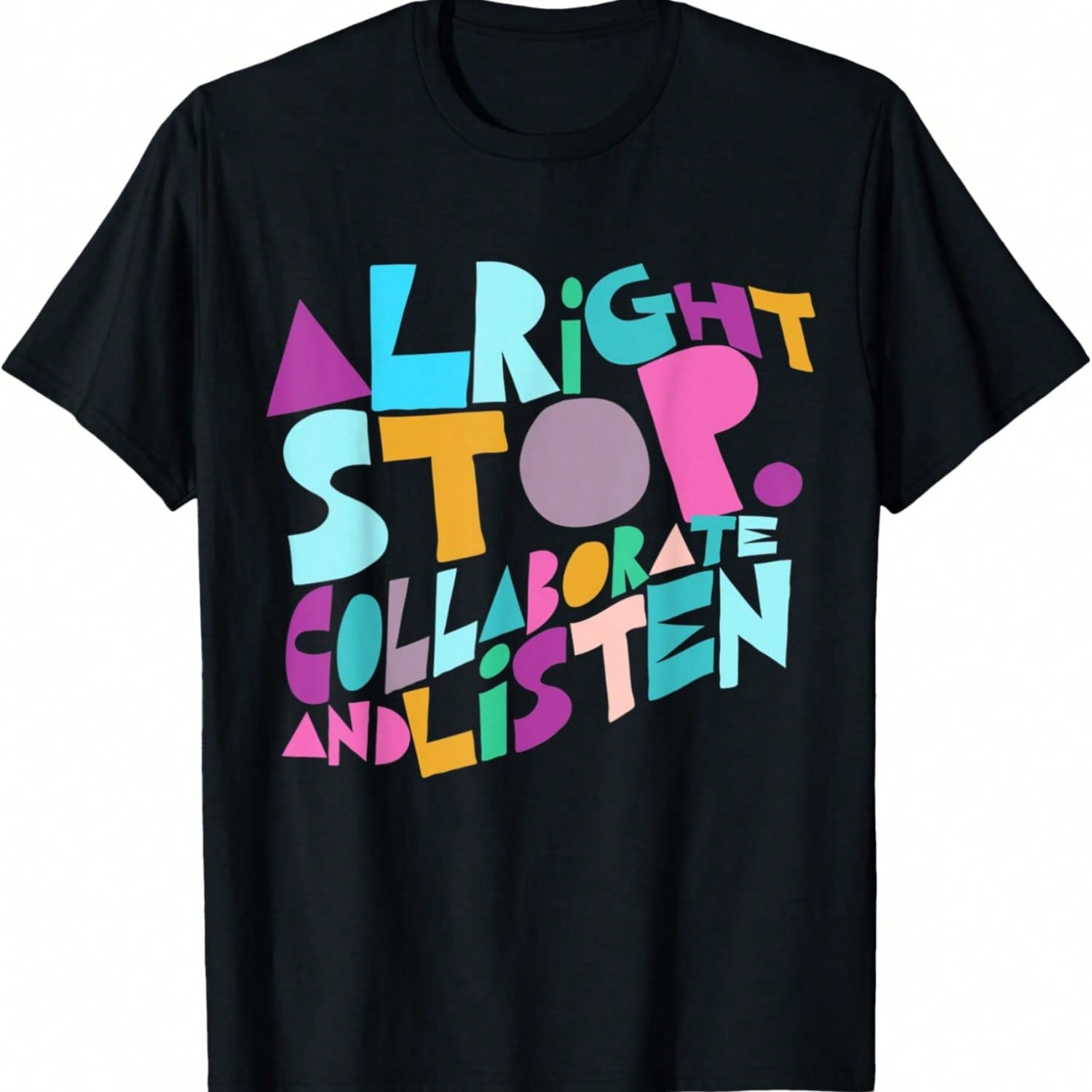 All Gas No Brakes T-Shirt S разноцветный