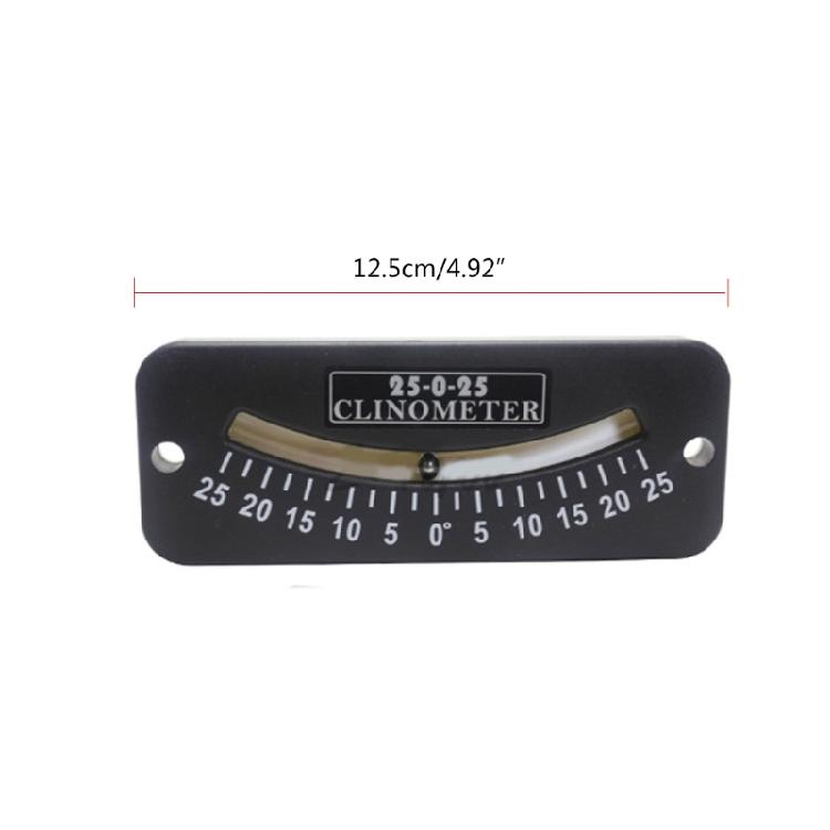 Trail Inclinometer Pitch & Slope Locator Heel Angle Clinometer for Modern Boat
